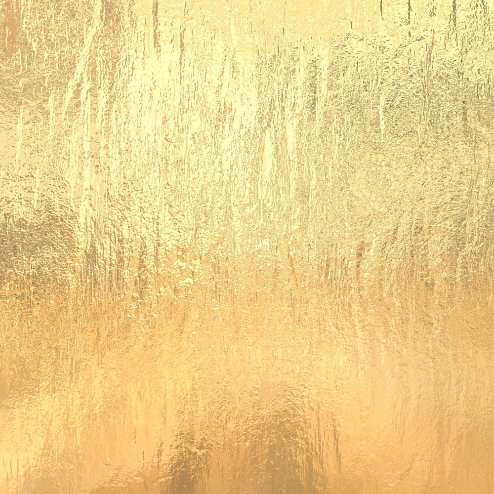 Gold metallic foil